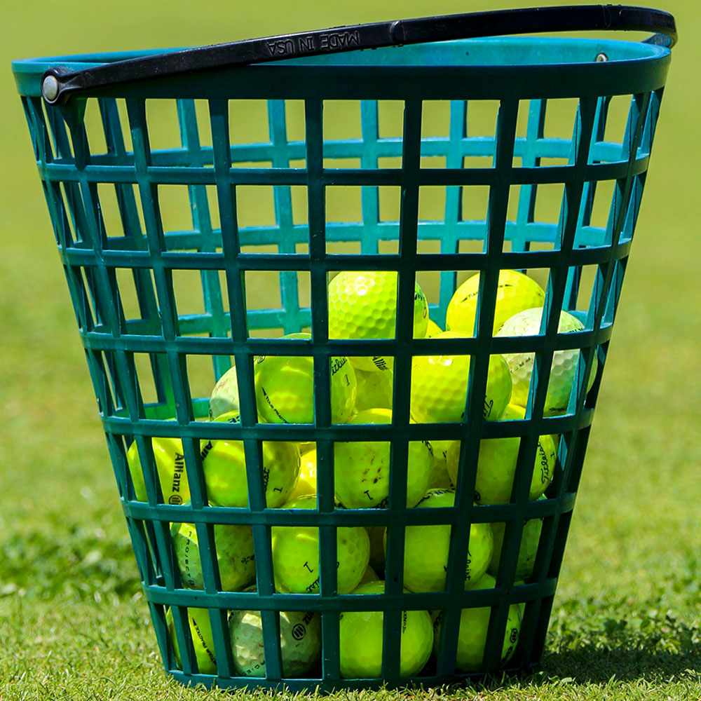 Basket of Golf Balls